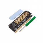Expansion card, adapter M.2 NVMe M-Key PCI-E Savio AK-41