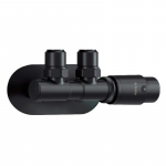 Thermostatic valve for bathroom radiator - right