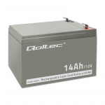 Qoltec 53045 AGM battery | 12V | 14Ah