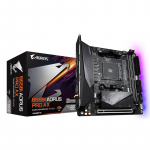 GIGABYTE B550I AORUS PRO AX Motherboard - AMD Ryzen 5000 CPUs, 8 Phases VRM, up to 5300MHz DDR4, 1xPCIe 4.0 + 1xPCIe 3.0 M.2, Wi-Fi 6E, 2.5GbE LAN, USB 3.2 Gen 2