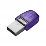 Kingston | DataTraveler | DT Micro Duo 3C | 256 GB | USB Type-C and Type-A | Purple