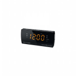 Muse | Dual Alarm Clock radio PLL | M-185CR | AUX in | Black