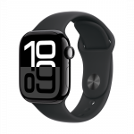 Apple Watch Series 10 | GPS (satellite) | Always-On Retina | Waterproof | Jet Black
