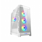 COUGAR Midi Tower Case Duoface Pro ARGB, White