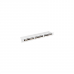LANBERG patch panel 24 port 1U cat.6A FTP grey