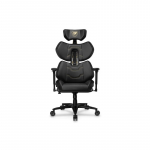 COUGAR Terminator Elite Gold PC gaming chair Padded seat Black, Gold