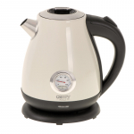 Camry | Kettle with a thermometer | CR 1344 | Electric | 2200 W | 1.7 L | Stainless steel | 360&deg; rotational base | Cream