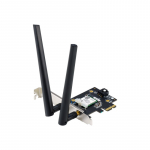 Asus | WiFi 7 PCI-E Adapter with 2 external antennas | PCE-BE6500 | 802.11be | Mesh Support No | MU-MiMO No | No mobile broadband