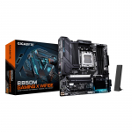 Gigabyte B850M GAMING X WIFI6E | Processor family AMD | Processor socket AM5 | DDR5 SDRAM | Supported hard disk drive interfaces M.2, SATA | Number of SATA connectors 4 | Micro ATX