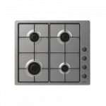Candy Hob | Idea CHW6LBX/4U2 | Gas | Number of burners/cooking zones 4 | Knob | Stainless Steel