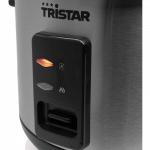Tristar | RK-6146 | Rice cooker | 400 W | 1 L | Number of programs 0 | Black/Stainless steel