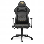 COUGAR Armor One V2 Gold Gaming Chair, Black