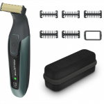 Rowenta Beard Trimmer | TN6044E0 | Cordless | Number of length steps 6 | Wet & Dry | Black/Green