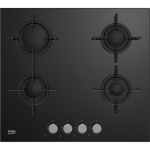 Beko HILG 64220 S hob Black Built-in Gas 4 zone(s)