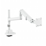 DIGITUS Single Monitor Mount 57inch 27kg Gas Spring VESA: 75x75 100x100 White