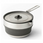 Sea To Summit Detour Pot 1.8 L Grey, Stainless steel