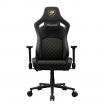 COUGAR CGR-DFF-GLB PC gaming chair Upholstered padded seat Black, Gold