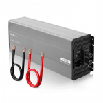 Qoltec Przetwornica napięcia Pure Sine Wave | 24V na 230V | 5000/10000W | USB | Kompatybilna z LiFePO4 GEL AGM