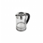 Adler AD 1247 NEW electric kettle 1.7 L 2200 W Black, Stainless steel, Transparent