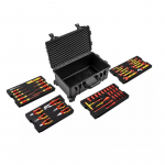 Neo Tools electrician service box 52 pieces in 22" strong box