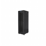 LANBERG FREESTANDING 19" RACK CABINET 42U 600 &times; 1000 BLACK PERFORATED DOORS LCD (FLAT PACK) V2