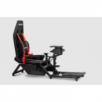 Next Level Racing | Flight Simulator Cockpit | Black and Red
