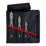 Set of frontal gripping pliers TWIN GRIP 3pcs