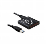 DeLOCK USB 3.0 All in 1 card reader USB 3.2 Gen 1 (3.1 Gen 1) Black
