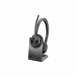 HP Poly Voyager 4320 Microsoft Teams Certified Headset +BT700 dongle +Charging Stand