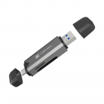 NATEC Card Reader Scarab 3 USB-A + USB-C SD/Micro SD USB 3.1 Gen 1
