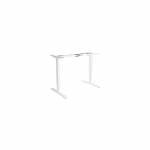 Equip ERGO Electric Sit-Stand Desk Frame, Dual Motor, White