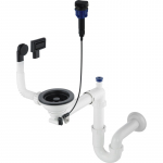 Siphon for 1-bowl granite sink - Space-Saver