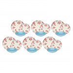 ROSE-TULIPANI SEABED Dinner service for 6 people