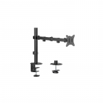 Gembird MA-D1-01 monitor mount / stand 81.3 cm (32") Black Desk