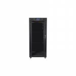 Lanberg FF01-6827-12BL rack cabinet 27U Freestanding rack Black