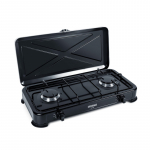 Gas cooker PROMIS KG200 BLACK WITHOUT REDUCER