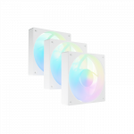 Fury Sai S12 ARGB PWM, 3-pack | Fan | White