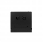 Lanberg WF02-6606-10B rack cabinet 6U Wall mounted rack Black