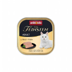 ANIMONDA Vom Feinsten Adult Beef with chicken - wet cat food - 100g