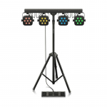 Behringer STAGE TRI LED BUNDLE ST1 Zestaw 4xLEDPAR z kontrolerem + statyw