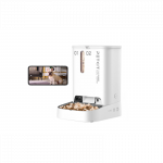 PETKIT | Feeder with Camera | P591 YumShare Dual-hopper | Capacity 2+3 L | White