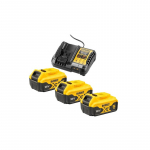 DeWALT DCB1104P3-QW cordless tool battery / charger Battery & charger set
