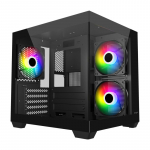 FSP Case | S140-BA | Black | Mini-ITX, uATX(M-ATX)