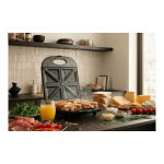 Promis STP 25 XXL sandwich maker, 4 toasts, 1400 W, black