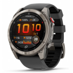 Garmin fēnix 8 Pro 3.56 cm (1.4") AMOLED 51 mm Digital 454 x 454 pixels Touchscreen Graphite, Titanium Wi-Fi GPS (satellite)