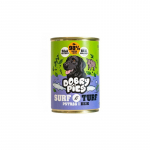 DOBRY PIES Surf & Turf Trout and wild boar - wet dog food - 400g