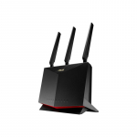 Wireless Router|ASUS|Wireless Router|2600 Mbps|Wi-Fi 5|USB 2.0|1 WAN|4x10/100/1000M|Number of antennas 4|4G-AC86U