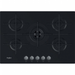Whirlpool AKWL 728/NB Black Built-in 75 cm Gas 5 zone(s)