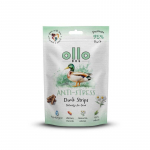 OLLO Air-Dried Anti-Stress Duck strips - dog treat - 80g
