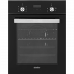 Simfer Oven | 4207DERSP.1 | 47 L | Multifunctional | Manual | Pop-up knobs | Steam function | Height 59.5 cm | Width 45 cm | Black
